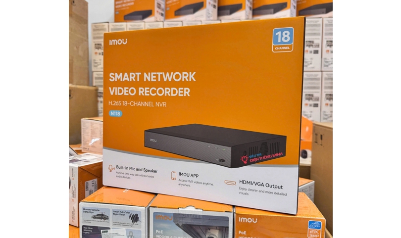 Đầu ghi Imou 10 kênh NVR-N110-8A0E