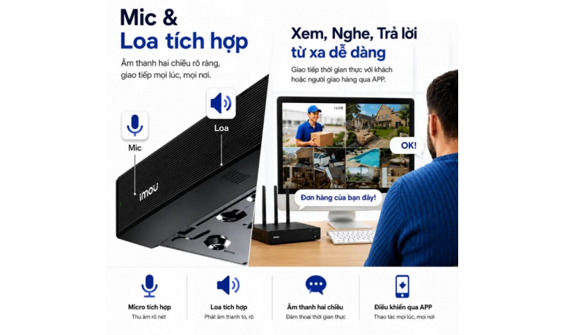 Đầu ghi Imou 18 kênh NVR-N118W-8A0E