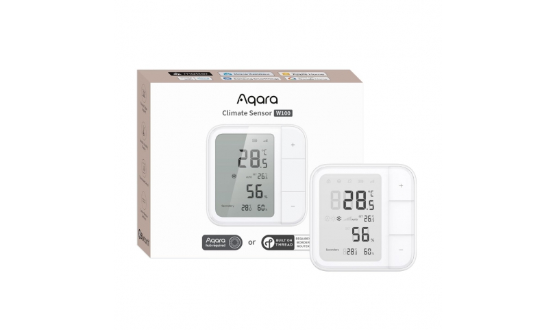 Cảm biến nhiệt độ, độ ẩm Aqara W100 TH-S04D
