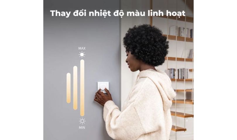 Công tắc Dimmer Aqara H2 | Gray KD-R01D
