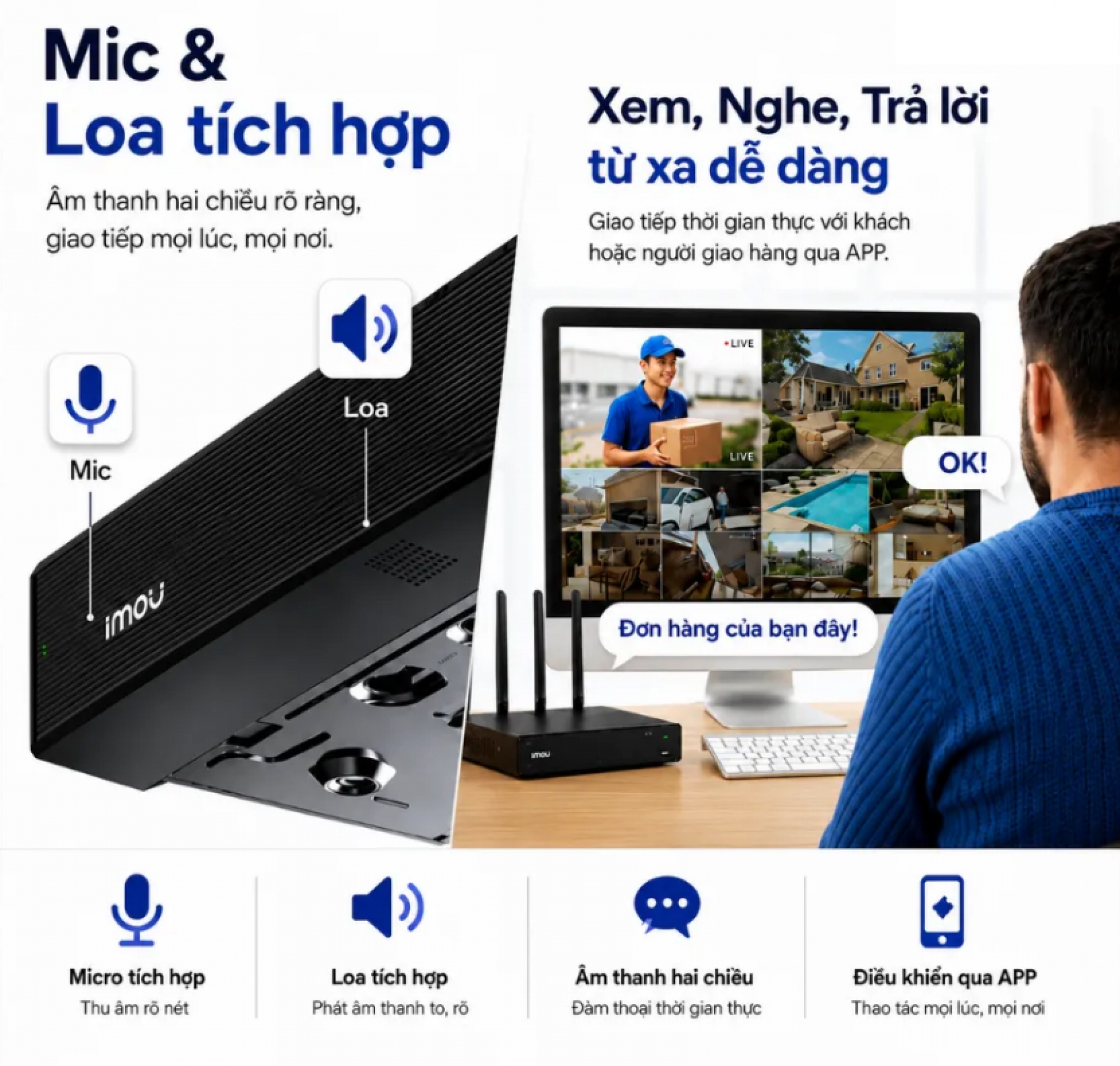 Đầu ghi Imou 18 kênh NVR-N118W-8A0E
