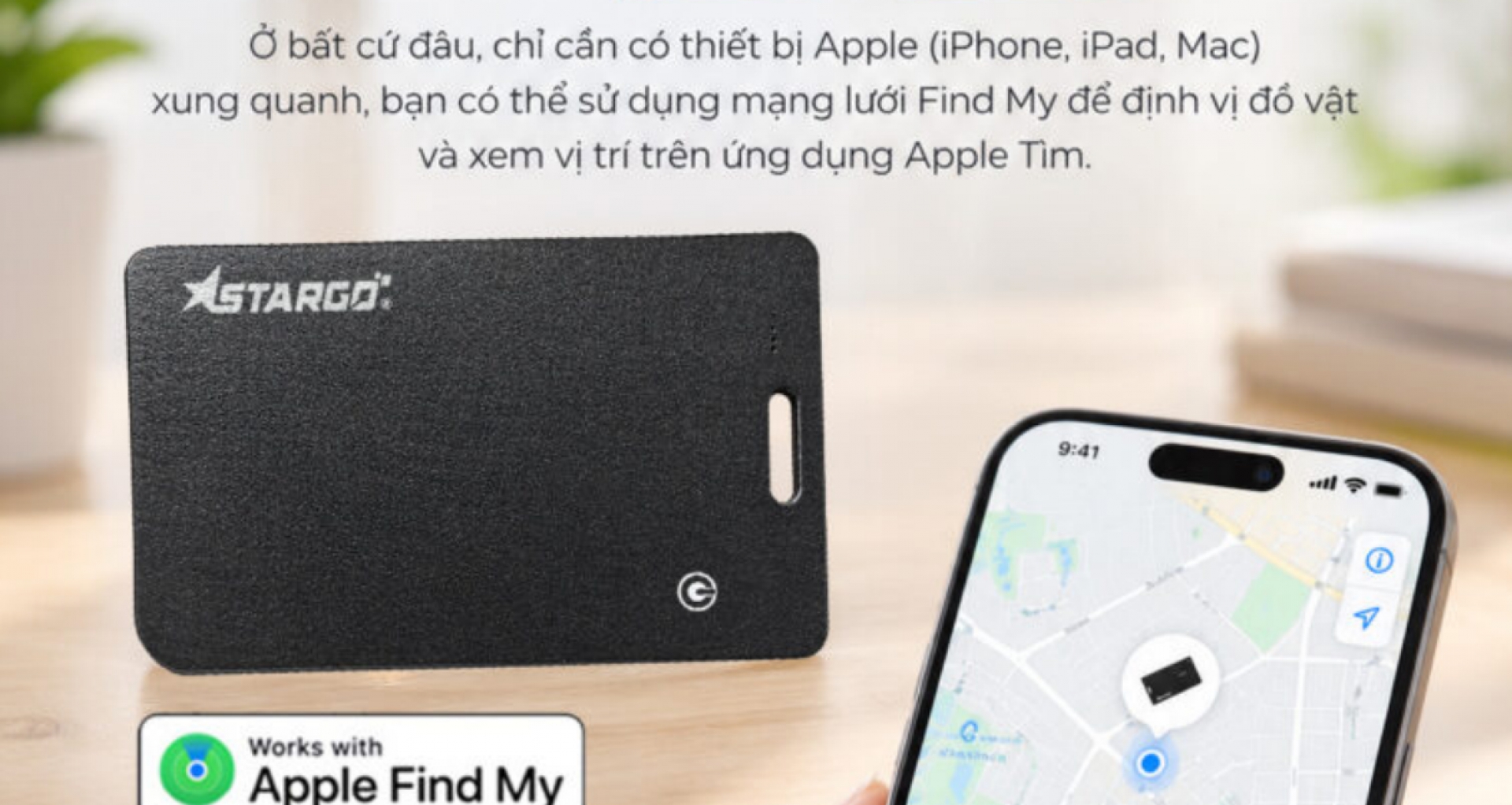 Thẻ định vị thông minh Dual StarGo BL006D