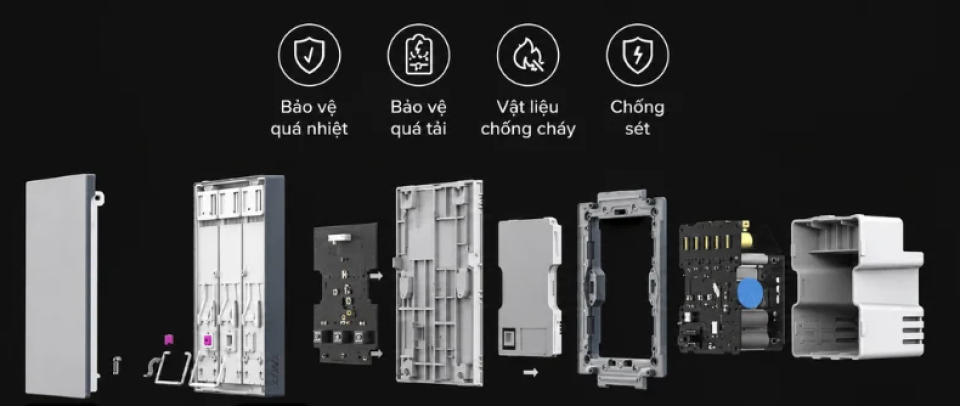 Công tắc Aqara H1 Pro | Black QBKG30LM-B